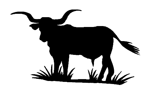 090 Steer Vinyl Sticker