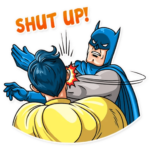 batman comic book_sticker 21