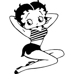 Betty Boop Cartoon Sticker 6 - Pro Sport Stickers