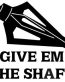 bow hunting give em the shaft decal 2