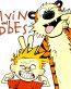 Calvin and Hobbes Rectangular Color Stickers 03