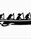 canoe diecut decal