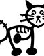 Cat Stickers and Wall Graphics 26
