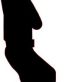 Cowboy Leaning Sticker