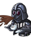 darth vader come to the dark side sticker 4