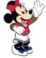 Disney Cruise Ship Mimi Mouse Wave Sticker