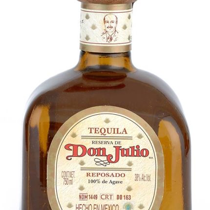 don-julio tequila reposado bottle shaped sticker