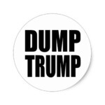 DUMP TRUMP STICKER 4