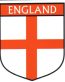 England Flag Crest Decal Sticker