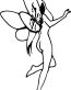 Fairy Fairies Car or Wall Vinyl Decal Stickers 05