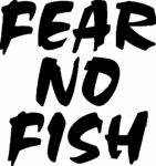 Fear No Fish Diecut Decal 4