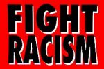 FIGHT RACISM STICKER