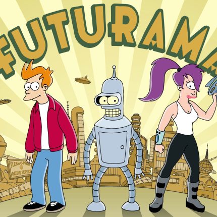 Futurama Wallpaper Sticker