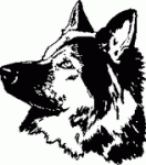 German Shepard Decal 27