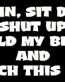 get in hold my beer redneck sticker