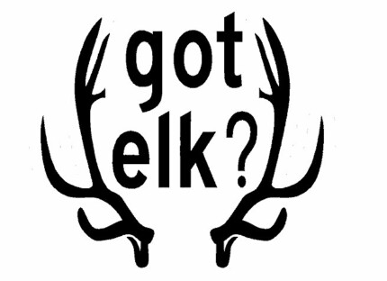 Got Elk Decal