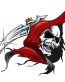 Grim Reaper Decal Sticker 3