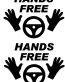 HANDS FREE TESLA ELON DECALS PAIR