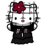 HELLO K HELLRAISER PINHEAD STICKER