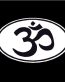 Hindu Oval Decal