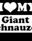 I Love My Giant Schnauzer