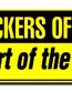 if my stickers offend you funny bumber sticker