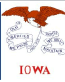 Iowa State Flag Decal