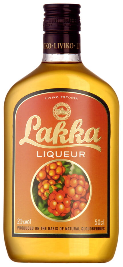 Lakka Liqueur Bottle