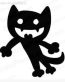 Laughing Cat Decal