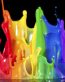 LGBT Splash Art Sticker