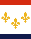 Louisiana New Orleans City Flag Decal