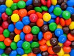 M&Ms plain Pile sticker