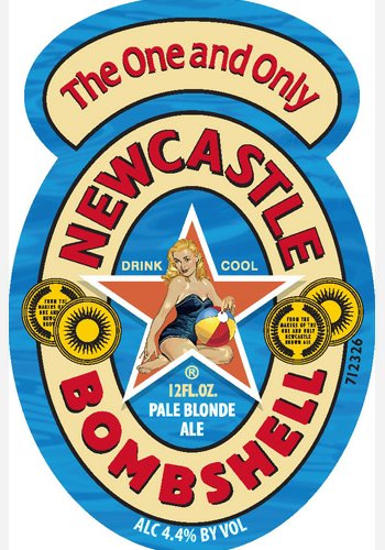 newcastle Bombshell Sticker
