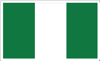 Nigera Flag Decal