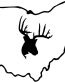 ohio deer hunting decal