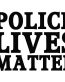 POLICE LIVES MATTER DECAL
