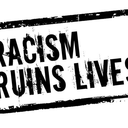 Racism Ruins Lives logo