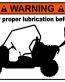 Rhino Funny Warning Sticker 6