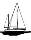 Sail Boat Sticker 2