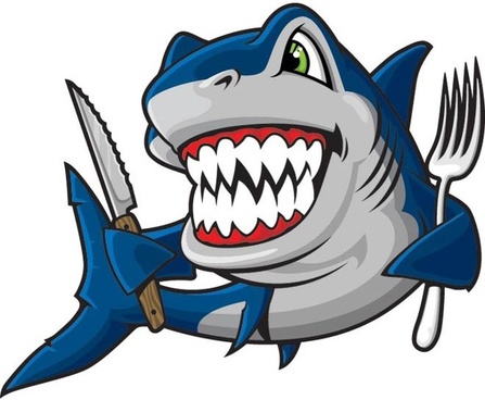 shark-boat sticker 33 - Pro Sport Stickers
