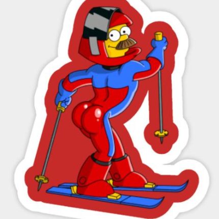 SIMPSON Stupid Sexy Flanders Sticker