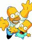 Simpsons Bart & Homer