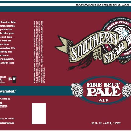 Southern Star Pine Belt Pale Label