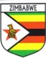 Zimbabwe Flag Crest Decal Sticker