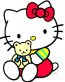 1330 - Hello K Stickers Color - 05