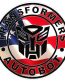 1 BADGE DECAL Flag Fill Autobot - Circular