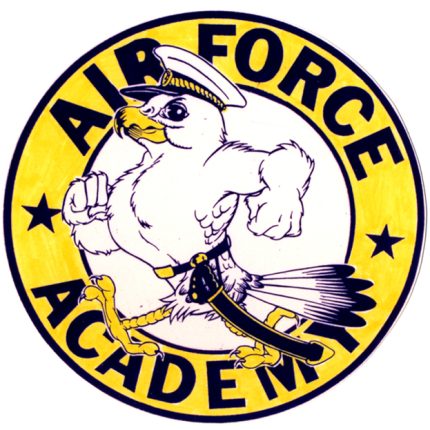 Air Force Academy Logo Round Sticker