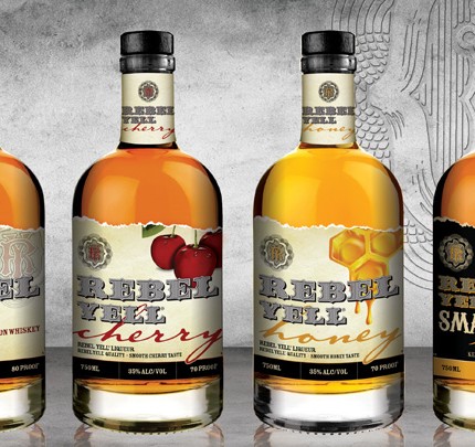 AMERICAN REBEL YELL BOURBON BOTTLES