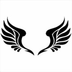 Angel Wings Decal 5