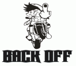 Back Off Car Decal 08